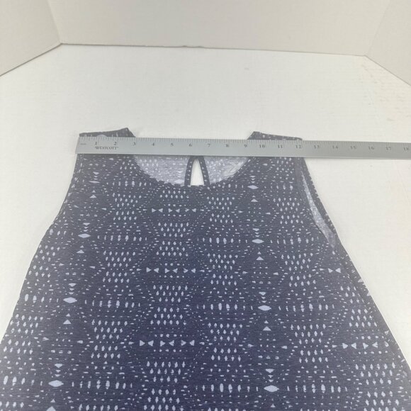 ZeroXposur Women's Size Small Top Sleeveless Patterned Gray Preowned - Picture 7 of 13